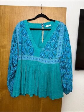 Spell & The Gypsy Collective Jewel Smock Blouse